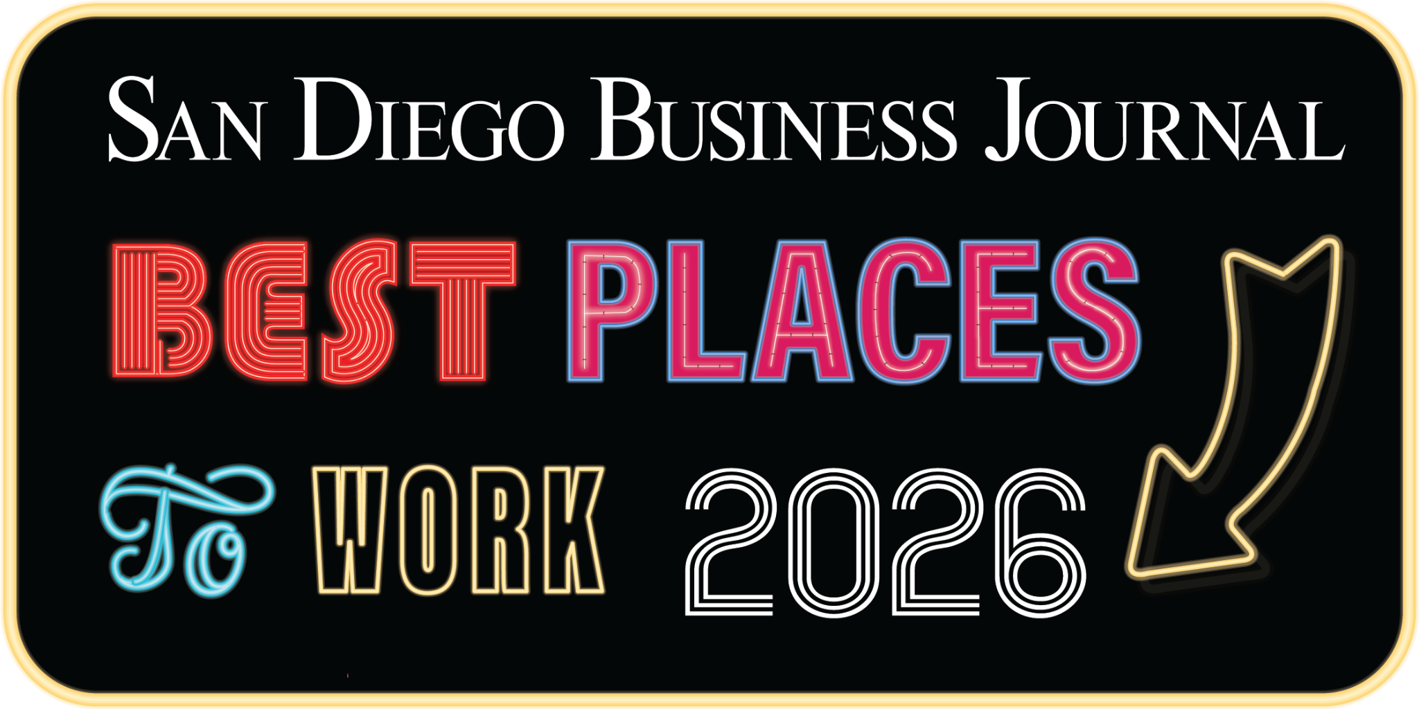 San Diego Business Journal Best Places to Work 2026